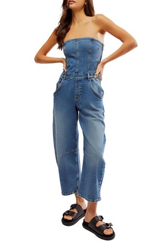 Je Suis Pret Barrel Jumpsuit PETIT BLUE