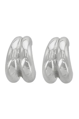 Silver Split Post Earrings silver