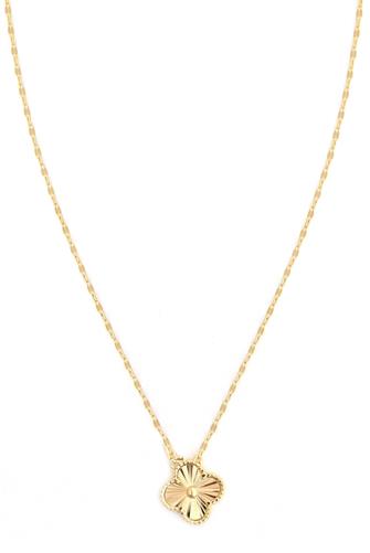 Clover Burst Necklace GOLD