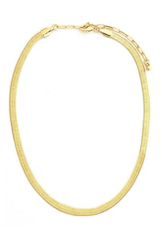 Gold Snake Chain Neck GOLD