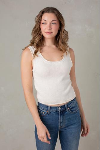 Ruby Sweater Tank NATURAL