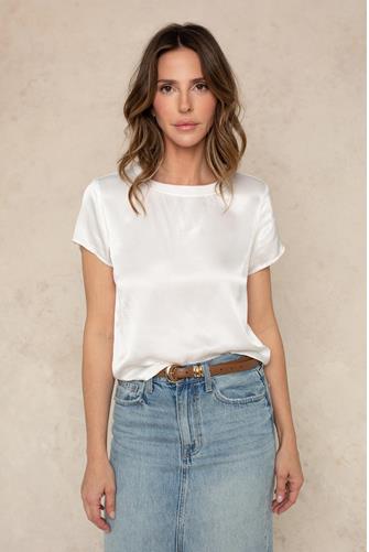 Fei High Neck Tee BONE