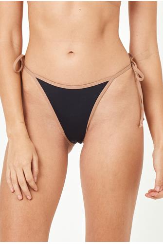 Levy Bottom Bitsy BLACK/SADDLE