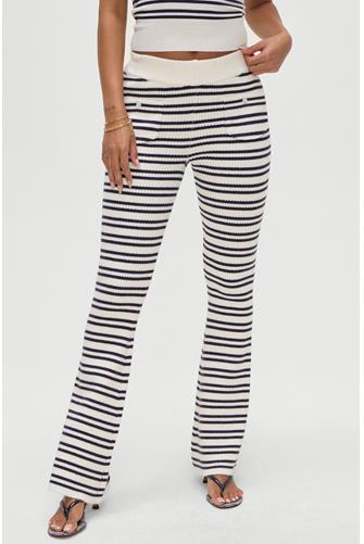 Camden Ribbed Knit Pant STALIT STRIPE