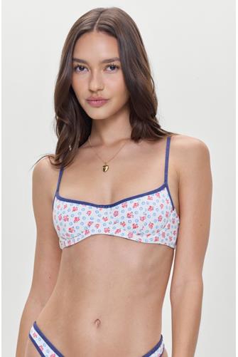 Wild Rose Print Cola Top WILD ROSE PRINT