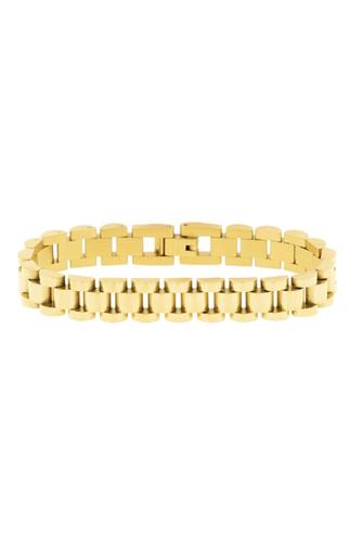 10mm Watch Link Bracelet Gold GOLD