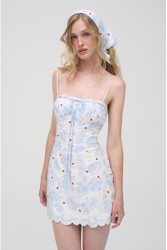 Claire Mini Dress WHITE