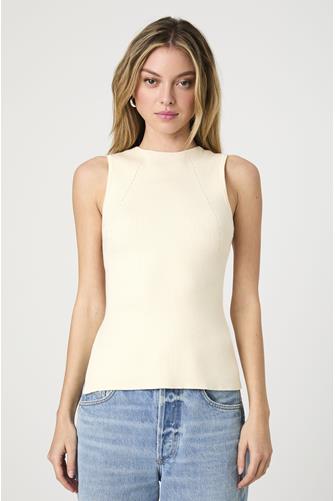 Mozza Rib Tank Top ECRU