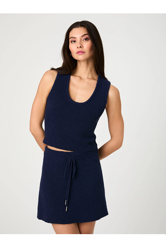 Terry Spun Tank Top MIDNIGHT BLUE