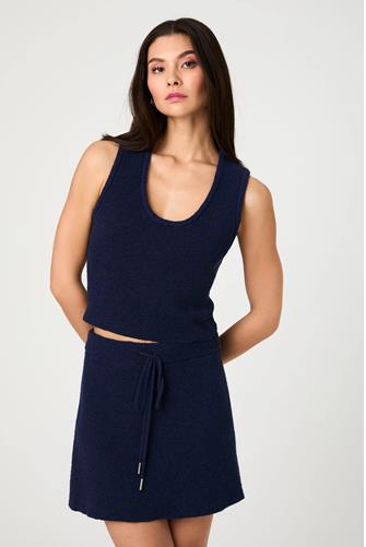 Terry Spun Tank Top MIDNIGHT BLUE