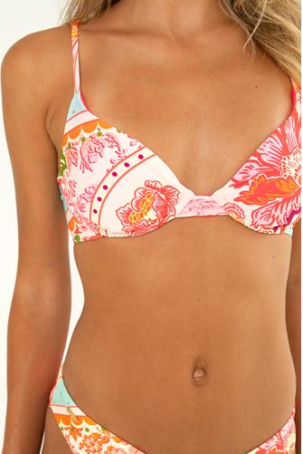 Floral Groove Dainty Top FLORAL GROOVE