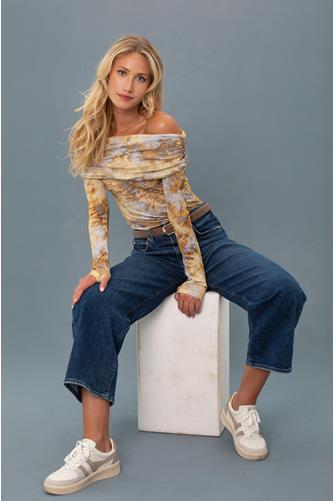 Lumine Mesh Long Sleeve Top LUMINE