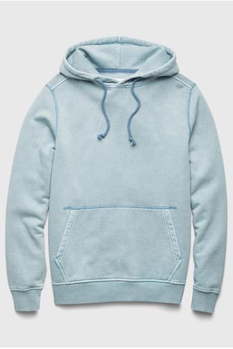 Stax Garment Dyed Popover Flc Hoodie SMOKE BLUE