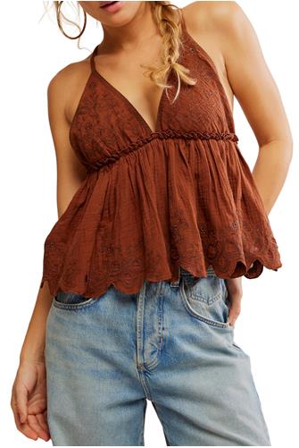 Sunny Days Cami CHOCOLATE