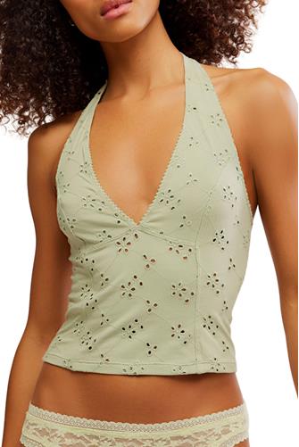 Full Bloom Halter CELADON GREEN
