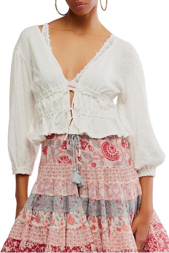 Lets Go Blouse IVORY