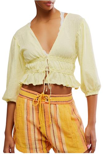 Lets Go Blouse SUMMERTIME LEMONADE