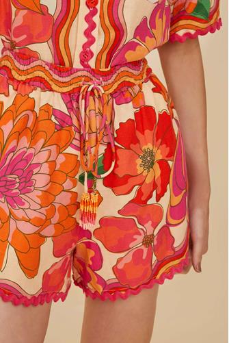 Ring Affair Beige Shorts SPRING AFFAIR BEIGE