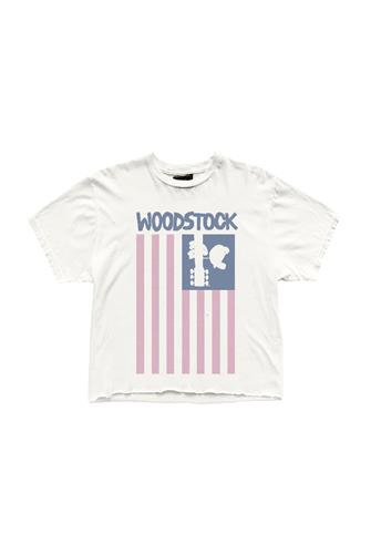 Woodstock Tee Antique White