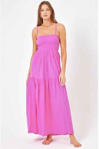 Mallorca Maxi Dress RASPBERRY