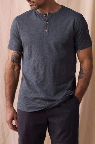 Legacy Jersey Short Sleeve Henley WATERLOO
