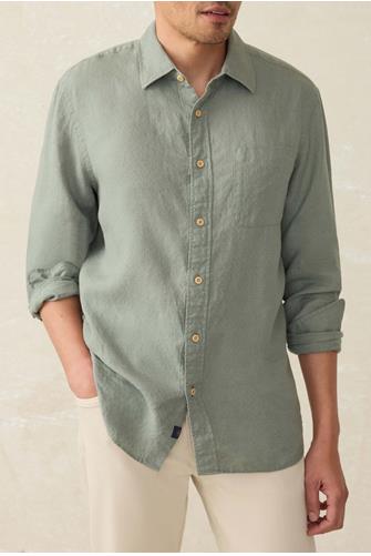 Laguna Linen Shirt FAIRFIELD DOBBY