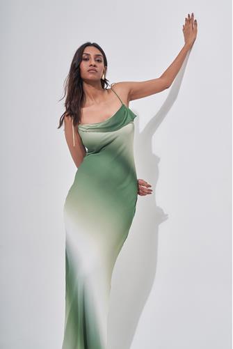 Medina Dress SAGE OMBRE