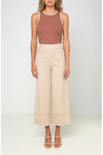 Analia Wide Leg Pant LINEN