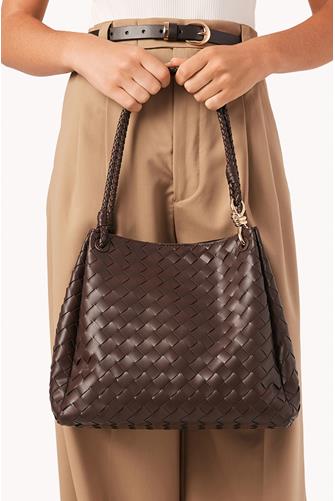 Leni Shoulder Bag CHOCOLATE