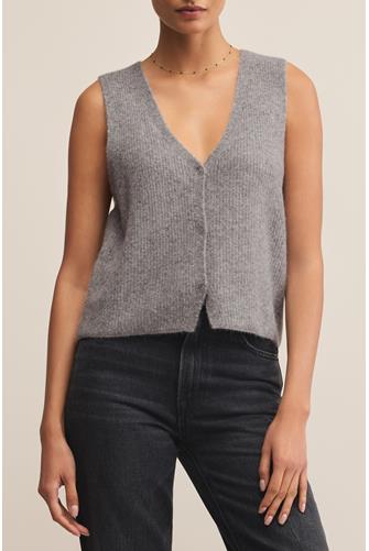 Bryce Sweater Vest MEDIUM HEATHER