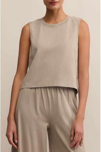 Sloane Jersey Muscle Tank RETREAT