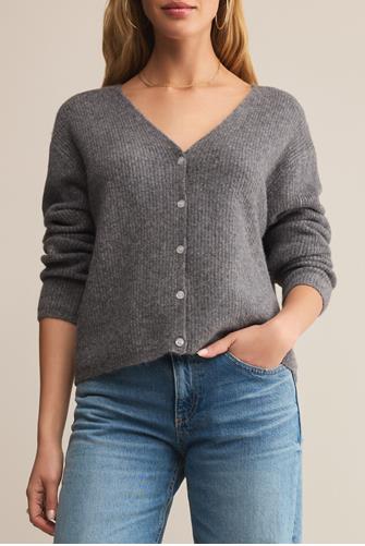 Emile Cardigan CLASSIC HEATHER GREY