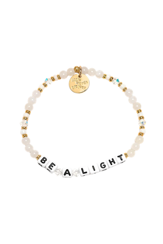 Be A Light In Chandelier WHITE