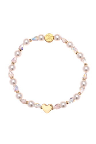 Heart Stacker in Blush Heart GOLD