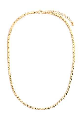 Single 18 Necklace Link Chain GOLD