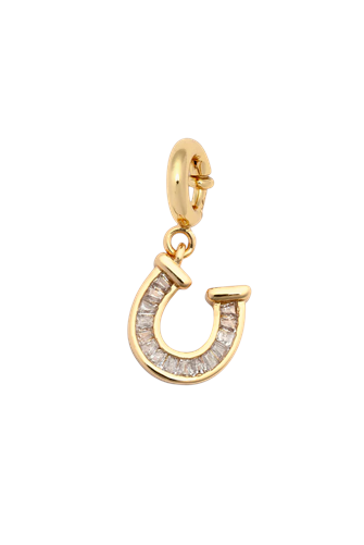 Charm- Horseshoe gold