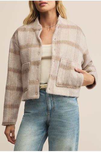 Cambridge Plaid Jacket CRYSTAL