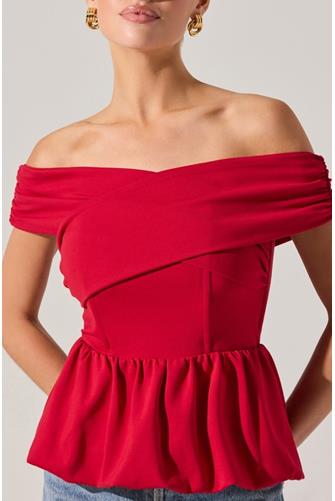 Tennile Top RED