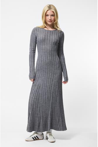 Babysoft Fit N Flare Midi Dress MID GREY MEL