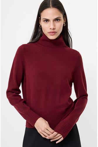 Babysoft Turtleneck Sweater CABERNET