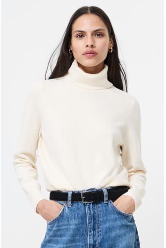 Babysoft Turtleneck Sweater PORCELAIN CREAM