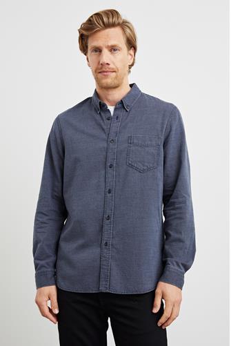 Tristan Button Down Shirt MOUNTAIN ECLIPSE