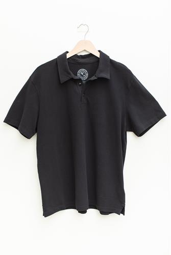 Second Spin Polo BLACK