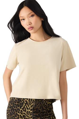 Ezra Top Faux Suede BONE
