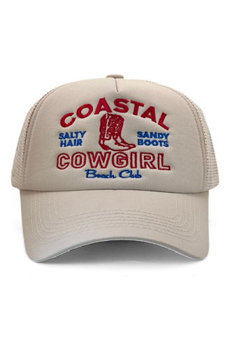 Coastal Cowgirl Beach Club Coastal Embro BEIGE