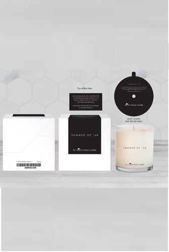 Summer Of 68 11 OZ Candle CLEAR
