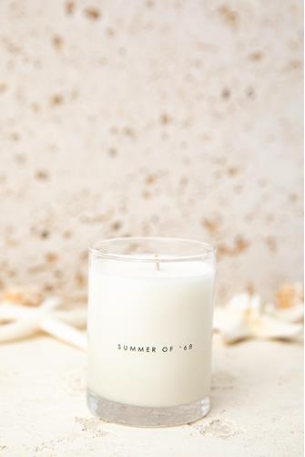 Summer Of 68 3OZ Candle CLEAR