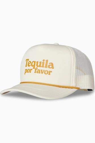 Tequila Por Favor Foam Trucker Hat natural