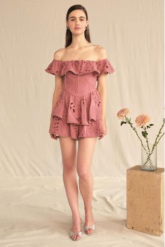 Megara Romper DUSTY ROSE