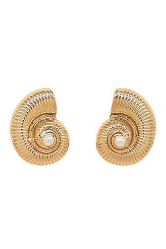 Seashell Studs GOLD